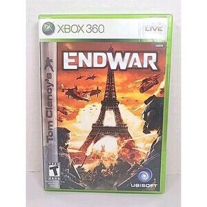 Tom Clancy's EndWar (Xbox 360, 2008) Complete Tested Working